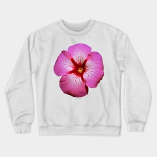 Pink Petunia Flower Graphic Art Print Crewneck Sweatshirt